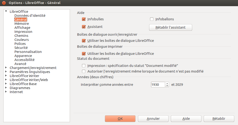 comment ouvrir libreoffice
